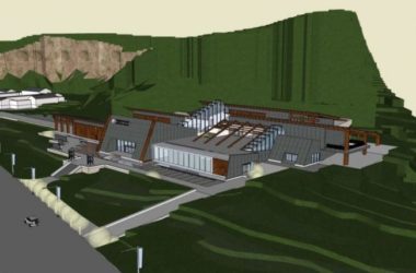 SketchUp Cultural Model: Multi-Story Mountain Museum with Modern Architectural Design-BIM WORLD
