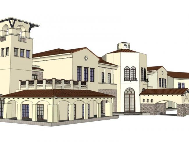SketchUp Business Model: A Modern Clubhouse Design Approach