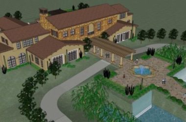 SketchUp Business Model: Designing a Classical Low-Level Clubhouse-BIM WORLD
