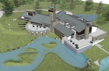 SketchUp Business Model: Clubhouse in Modern Chinese Style-BIM WORLD