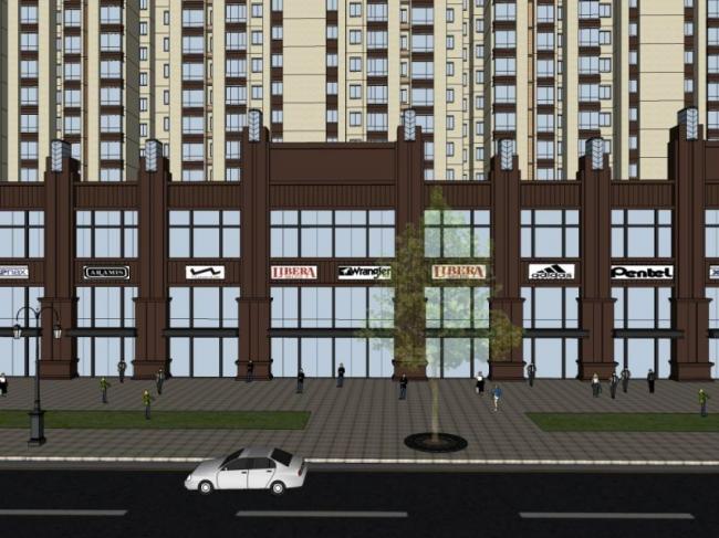 Classical-Style Super Tall Residential Model in SketchUp