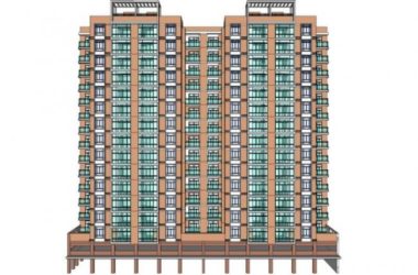 Modern High-Rise Residential Building Model in SketchUp-BIM WORLD