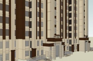 SketchUp Residential Models: High-Rise and Classical Style Buildings-BIM WORLD