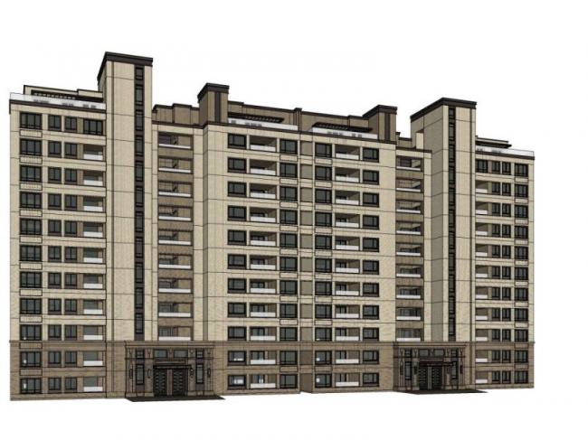 SketchUp Residential Models: Small and High-Rise Classical Style Buildings