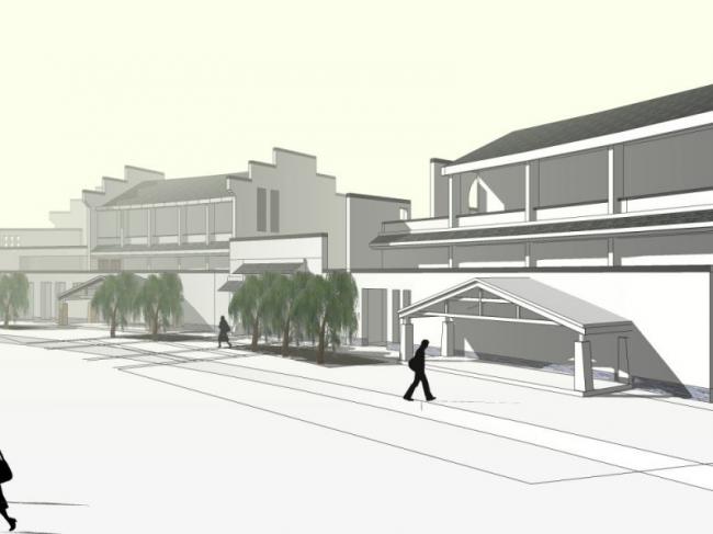SketchUp Business Model: Designing a Multi-Story Chinese-Style Club