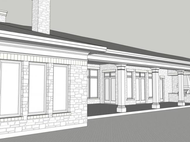 SketchUp Business Model: Designing a European-Style Low-Level Clubhouse