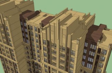 SketchUp Residential Models: Classical Style and Super High-Rise Buildings-BIM WORLD