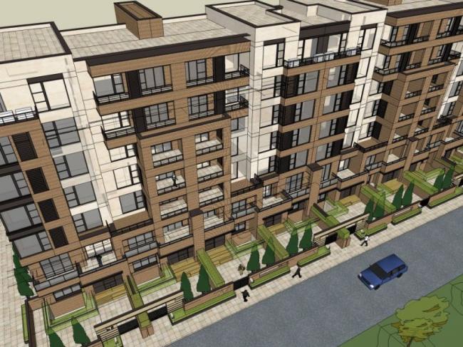 SketchUp Residential Model: Multi-Story Classical Style Home Design