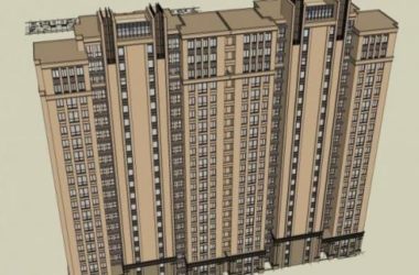 SketchUp Residential Models: High-Rise and Classical Style Buildings-BIM WORLD