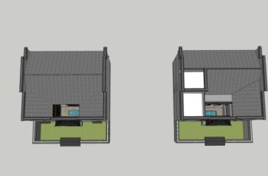SketchUp Residential Model: Low-Rise Huizhou-Style Chinese Home-BIM WORLD