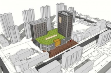 SketchUp Complex Model: Multi-Story Modern Commercial Building with Offices and Hotel-BIM WORLD