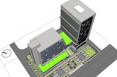 Modern Multi-Story Commercial Complex and Office Model in SketchUp-BIM WORLD