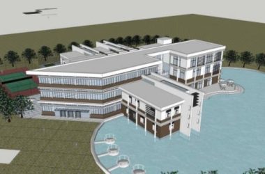 SketchUp Business Model: Modern Multi-Story Clubhouse Design-BIM WORLD