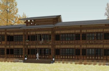 Modern Chinese Style Residential Model in SketchUp-BIM WORLD
