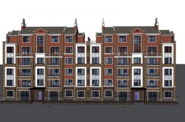Classical Multi-Story Residential Model in SketchUp-BIM WORLD