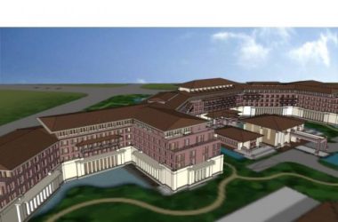 Modern Multi-Story Hotel Model in SketchUp-BIM WORLD