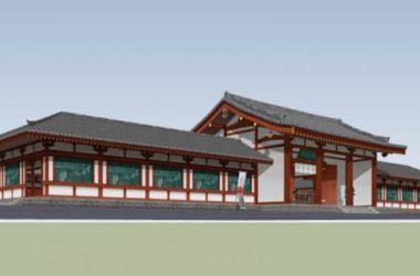 SketchUp Model of Multi-Story Ancient Chinese Architecture-BIM WORLD