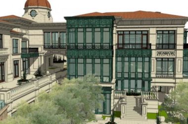 SketchUp Business Model: Multi-Story Classical Style Clubhouse Design-BIM WORLD