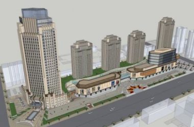 SketchUp Complex Model: Ultra High-Rise Commercial, Office, Residential, and Hotel in Classical Style-BIM WORLD