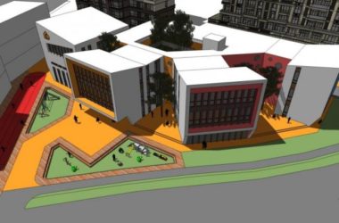 Modern Multi-Story Kindergarten School Model | Contemporary Educational Campus Design in SketchUp-BIM WORLD