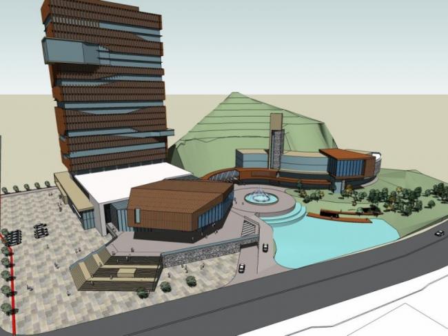 SketchUp Business Model: Designing a Modern Commercial Complex