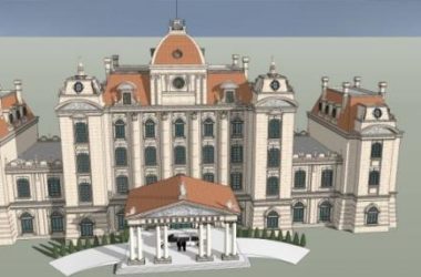 SketchUp Business Model: Designing a Multi-Story Classical Commercial Building-BIM WORLD