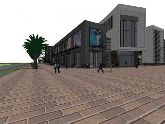 Modern Clubhouse Design Business Model in SketchUp