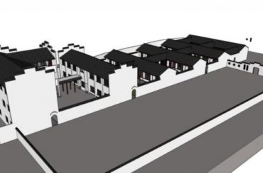 SketchUp Model: Multi-Story Chinese-Style Courtyard Cultural Activity Center-BIM WORLD
