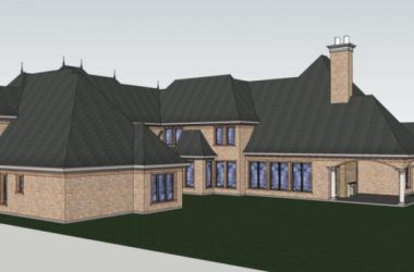 SketchUp Multi-Story Residential Building | Classical European Style Model-BIM WORLD