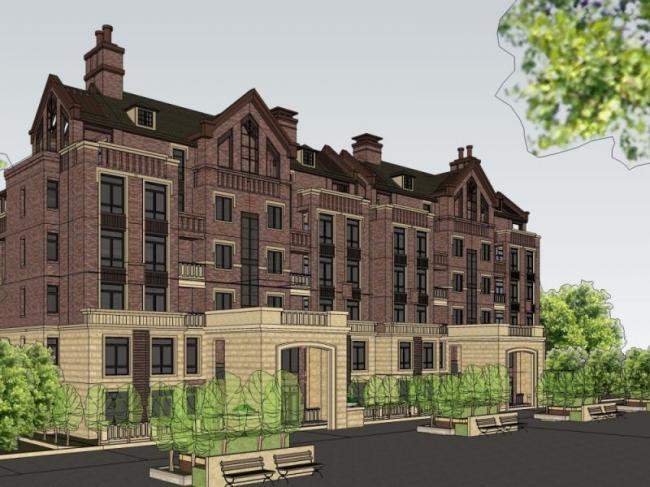 SketchUp Residential Design: Multi-Story European Classical Garden Home