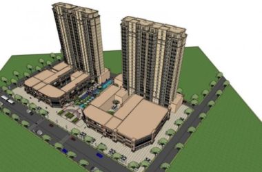 SketchUp Model of a Classical-Style High-Rise Residential Building with Ground-Floor Retail-BIM WORLD