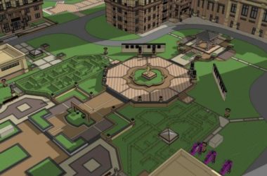 SketchUp Landscape Models: Residential, High-Rise, and Classical Styles-BIM WORLD