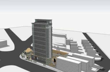 SketchUp Multi-Story High-Rise Complex: Residential Living with Ground Floor Commercial Spaces in Classical Style-BIM WORLD