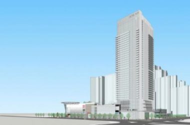 SketchUp Model of a Modern Super High-Rise Mixed-Use Complex: Office, Hotel, and Residential Spaces-BIM WORLD
