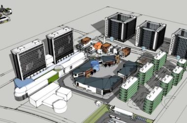 SketchUp Business Model: Designing a Modern High-Rise Commercial Complex-BIM WORLD