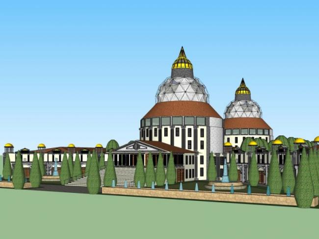 SketchUp Business Model: Designing a Modern Multi-Story Commercial Building