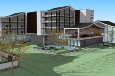 SketchUp Multi-Story Hotel Model Featuring Traditional Chinese Design-BIM WORLD