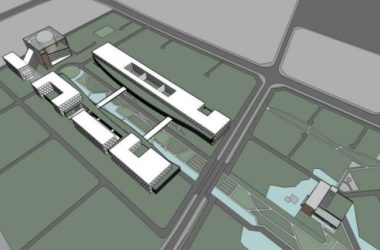 SketchUp Model of a Modern Super High-Rise Commercial Complex with Office and Hotel Spaces-BIM WORLD