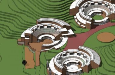 Modern Mountain Club Business Model in SketchUp-BIM WORLD