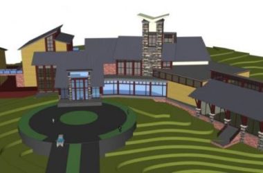 Modern Clubhouse Design Using SketchUp Business Model-BIM WORLD