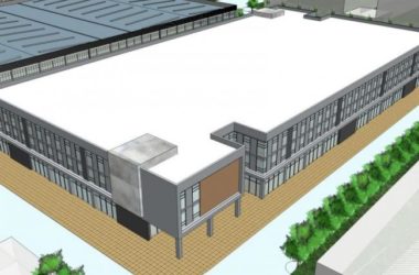 Modern Multi-Story Office Building Model in SketchUp-BIM WORLD