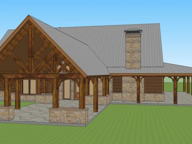 SketchUp Residential Models: Cabin, Classic-Style Homes, and More