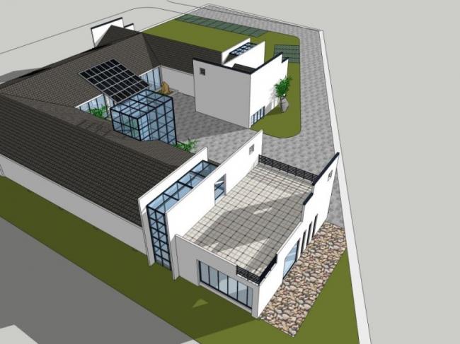 SketchUp Business Models: Low-Level, Business Club, and Modern Styles