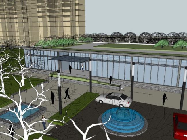 SketchUp Business Models: Low-Level, Business Club, and Modern Styles