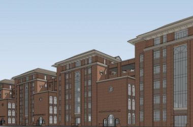 SketchUp Business Model: Modern Multi-Story Commercial Street Design-BIM WORLD
