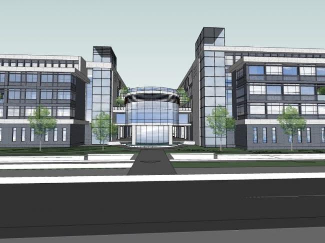 Multi-Story University Campus Model | Modern Educational Architecture in SketchUp