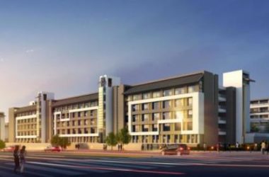 Modern Multi-Story Middle School Campus Design in Contemporary Chinese Style-BIM WORLD