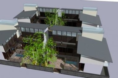 SketchUp Residential Model: Low-Rise Chinese-Style Housing-BIM WORLD