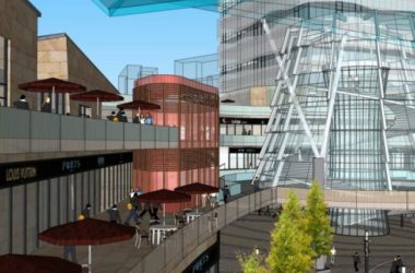 SketchUp Complex Model: Multi-Story Modern Commercial Office Building-BIM WORLD
