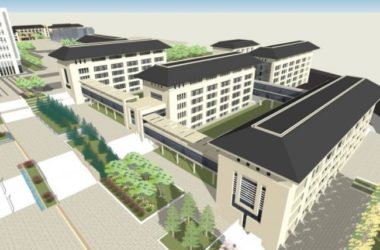 Classical Multi-Story School Campus Model in SketchUp-BIM WORLD
